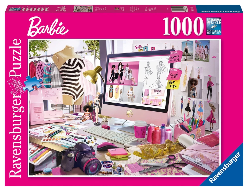 RAVENSBURGER 17518 PUZZLE 1000 BARBIE ICONA DI STILE
