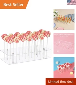 Acrylic Cake Pop Holder with 21 Slots – Display Your Treats Stylishly - Picture 1 of 9