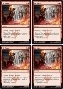 MTG - 4x BY FORCE - Amonkhet (U) - Bild 1 von 1