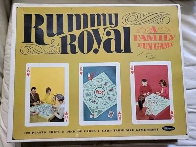 Rummy Royal Board Game ~ Whitman #4804 ~ 1965 ~ NO CARDS - Image 1 of 4