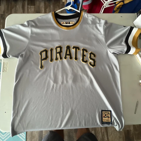 Majestic Roberto Clemente Jersey Sz XL authentic Cover