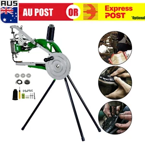 Leather Cobbler Shoe Repair Machine Hand Sewing Machine Dual Cotton Nylon Line A - Picture 1 of 12