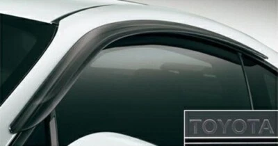 Genuino TOYOTA Viseras Ventana Lateral 86 GT86 ZN6 Protectores de Lluvia 08613-18010 OEM NUEVO Foto 1 de 2
