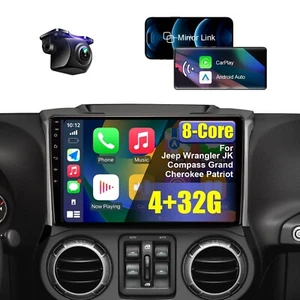8 Core 10.1'' Car Radio Stereo for Jeep Wrangler JK 2007-2016 Compass Grand C... - Picture 1 of 7