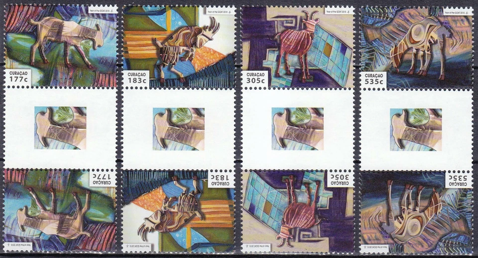 Curazao Edición 2015 (273-276 BP) Año de la Cabra  Foto 1 de 1