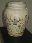 Ceramique Superbe Vase Vallauris A Decor Tournant Fait Main