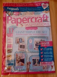 Papercraft Inspirations #199 Jan 2020 Bonus riesiges dreifaches Stanzen-Set Schichtrahmen - Bild 1 von 3