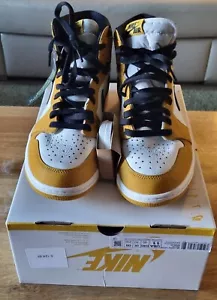B.N.I.B. Taglia UK 10 - Jordan 1 Retro High OG - Giallo ocra - Foto 1 di 10