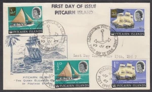 PORTADA PITCAIRN ISLAND 1967 PRIMER Y ÚLTIMO DÍA NÚMEROS PREVIOS Y DECIMALES (ID: PI58) - Imagen 1 de 1