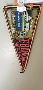 FRANKENMUTH MICHIGAN DESTINATION TRAVEL FELT PENNANT 111/15/21 - Picture 1 of 2