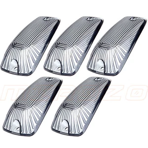 5x Smoke Lens Cab Marker Clearance Light Top Lamp Covers for Car Pickup Truck - Picture 1 of 5