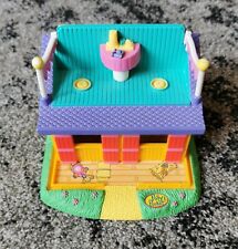 Polly Pocket Orange Barn / Farmhouse With Purple Roof (Bluebird, 1998)