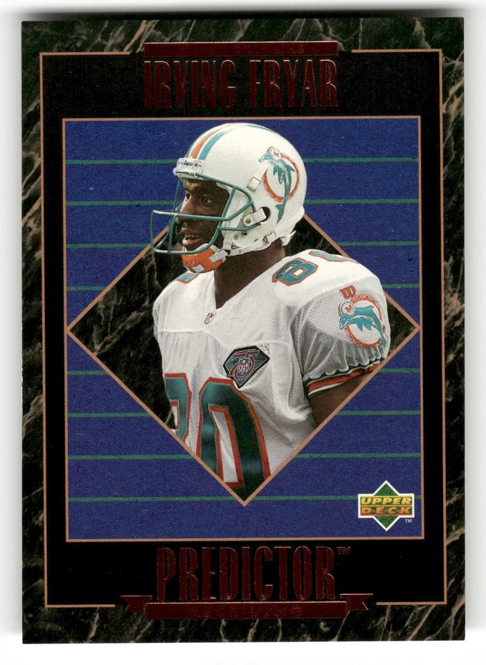 Irving Fryar 1995 Upper Deck Predictors League Leaders #RP 28 - Image 1 of 2