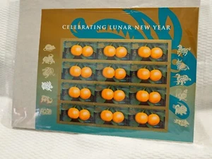 FOREVER STAMPS CELEBRATING LUNAR NEW YEAR SHEET OF 12 NEW & SEALED FROM USPS - Picture 1 of 1