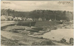 KERRYCROY VILLAGE - Bute Postcard - Picture 1 of 2