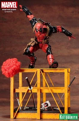 ESTATUA SUPER DEADPOOL ARTFX ESCALA 1/6 DE KOTOBUKIYA Foto 1 de 4
