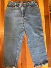 Ll Bean Womens Flannel Lined Jeans Size 18P