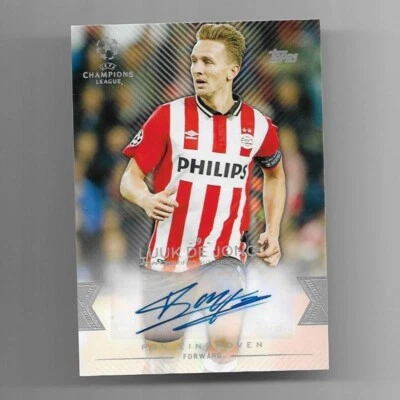 2015-16 Topps UEFA Champions League Autograph Auto Card : Luuk de Jong - Image 1 of 2