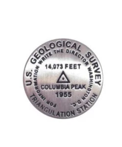 Pin solapa Columbia Peak, Colorado - Imagen 1 de 1