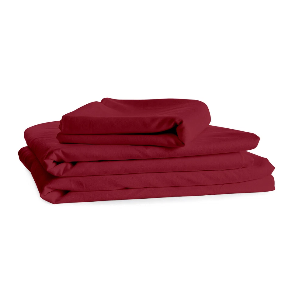 King Size Bed Sheets Egyptian Cotton Feel 1800 Count Set 4 Piece Bed Sheet Set - Image 1 of 1