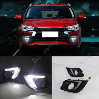 Faros antiniebla de funcionamiento diurno DRL para Mitsubishi ASX/Outlander Sport 2016-18 Foto 1 de 4