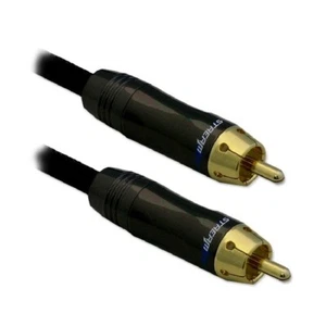 6 ft. Streamwire Coaxial Digital Audio Cable - Black - Foto 1 di 2