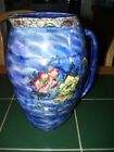Arthur Woods Beautiful Blue Lustre 8.5 Inches Tall Jug In Lovely Condition