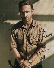 ANDREW LINCOLN SIGNED AUTOGRAPH 8X10 PHOTO - RICK GRIMES IN THE WALKING DEAD