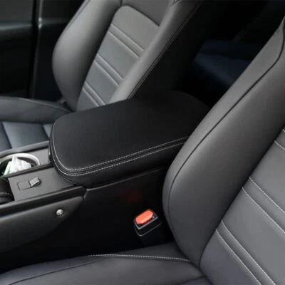 适用于 2015 - 2021 雷克萨斯 NX200t NX300 NX300h 汽车中心控制台扶手保护套 黑色 — 第 1/4 张图片