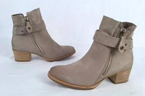 NEW!! Paul Green 'Dallas' Sand Suede Bootie- Size 6 US/ 3.5 EU $440-(J4) - Picture 1 of 6