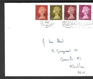 QE II - DEFINITIVES - FIRST DAY OF ISSUE ON COVER - 5th FEB 1968 - Picture 1 of 1