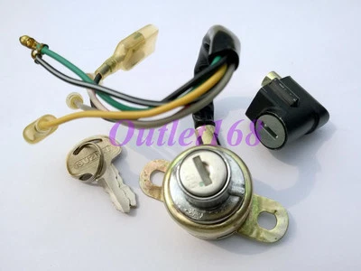 Suzuki A50 A80 A100 AS50 AC AS 100 AP50 B120 Ignition Switch SET Steering Lock - Image 1 of 4