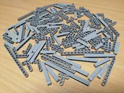 LEGO TECHNIC Großes Konvolut Liftarme hellgrau / Lochstangen Technik - Bild 1 von 4