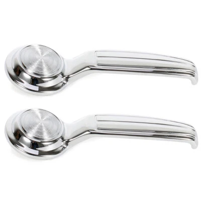 For Chevy GMC Buick Blazer Van Front Inside Chrome Door Handle Left Right Pair - Image 1 of 4