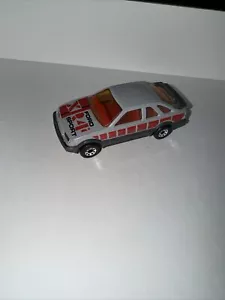Ford Sierra XR4i 1983 Matchbox vintage, escala 1:58, hecho en Inglaterra, coche plateado - Imagen 1 de 9