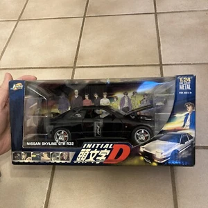 Diecast Metal Initial D Nissan Skyline GTR R32 Jada 1:24 New Factory Sealed - Picture 1 of 18