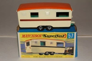MATCHBOX SUPERFAST #57 TRAILER CARAVAN, OUTSTANDING, BOXED, LOT A - Picture 1 of 12