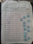 1979 PAKISTAN TELEGRAPH & TELEPHONE DEPT USED FISCAL REVENUE STAMPS L@@K!!