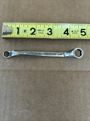 MATCO Tools 3/8" X 5/16" 6 PUNTOS DOBLE CAJA LLAVE DE EXTREMO WBD10126 Foto 1 de 4