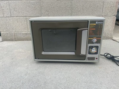 Horno Microondas Hogar Samsung Vintage Años 80 Modelo RE-525D Imitación Madera Grano Raro Foto 1 de 4