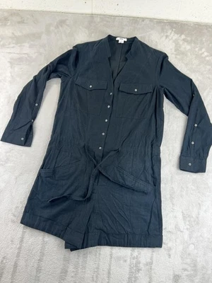 Mameluco Helmut Helmut Lang para mujer mediano negro manga larga lazo cintura SW-JP0011H Foto 1 de 4