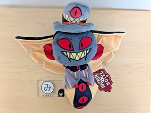 Muñeca de peluche Hazbin Hotel Sir Pentious sentada 20 cm redonda una limitada NUEVO - Imagen 1 de 2