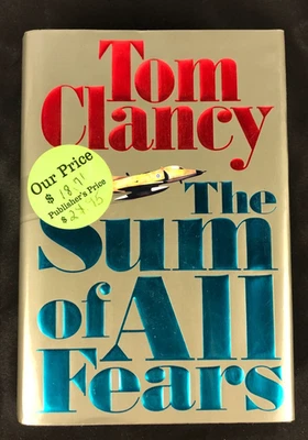 The Sum of All Fears by Tom Clancy First Edition 1st Printing Hardcover Putnam - Image 1 of 4