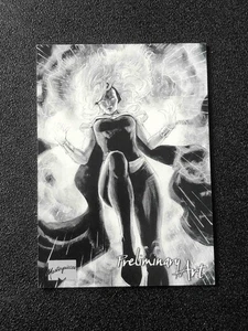 Storm 2024 Marvel Masterpieces Nahuel Grego Preliminary Art #67 - Picture 1 of 2