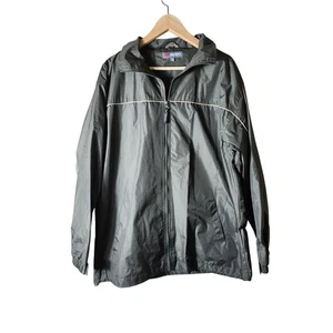 KENPO Green Active Sporty Athletic Casual Windbreaker Light Jacket SZ M - Picture 1 of 8