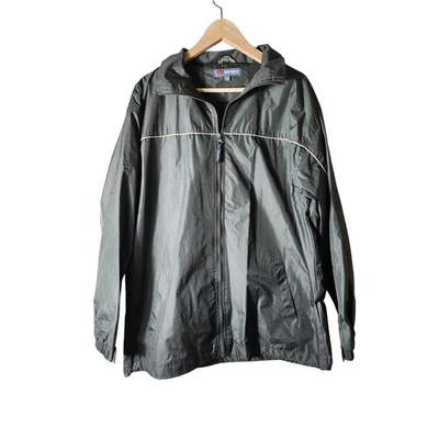 KENPO Green Active Sporty Athletic Casual Windbreaker Light Jacket SZ M - Image 1 of 4