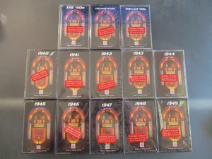 13 Time Life Your Hit Parade 1940 Cassette Various Artists (12 of 13 NEW) 1940's - Picture 1 of 6