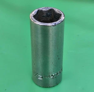 Matco Tools 1/2" Deep Socket - 6 Point - 3/8" Drive #BD166 Free Shipping - Bild 1 von 2