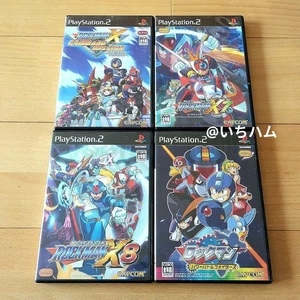 USADO Set de 4 juegos Rockman PS2 incluyendo Rockman Power Battle Fighters y X8 - Imagen 1 de 9