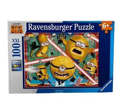 Minions Jigsaw Puzzle 100 Pieces XXL Sealed Contents 6+ Ravensburger Piece Film - Image 1 of 4